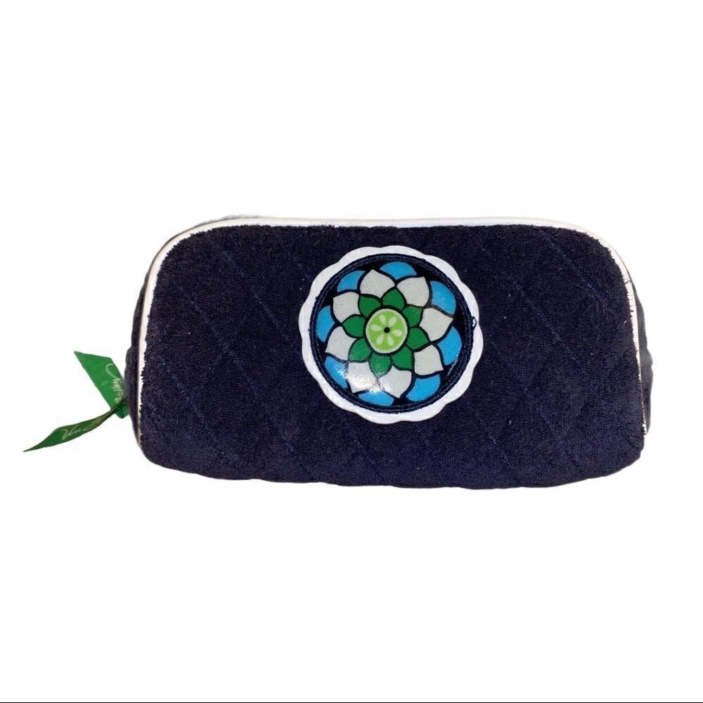 Vera Bradley Cupcakes Terry Cloth Cosmetic Bag